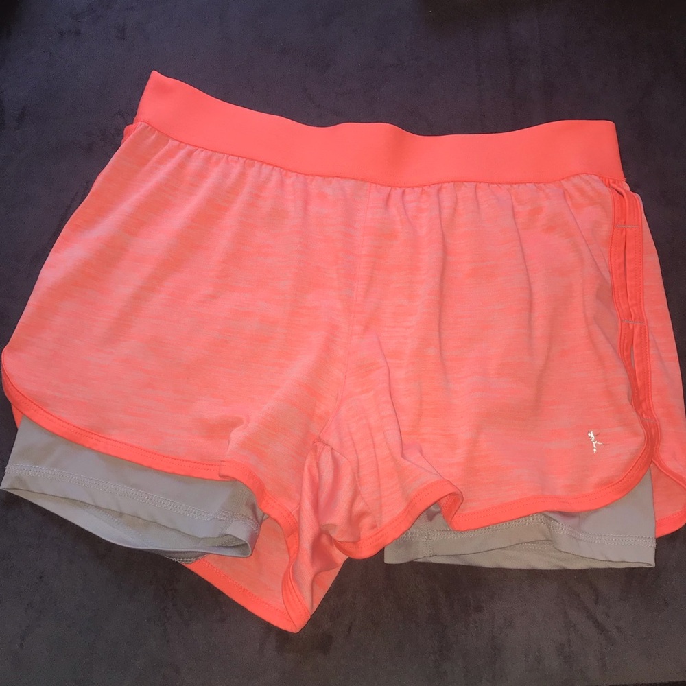 TARGET Orange & gray athletic shorts